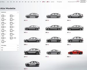 Online-Konfigurator von Audi (Quelle: Audi.de)