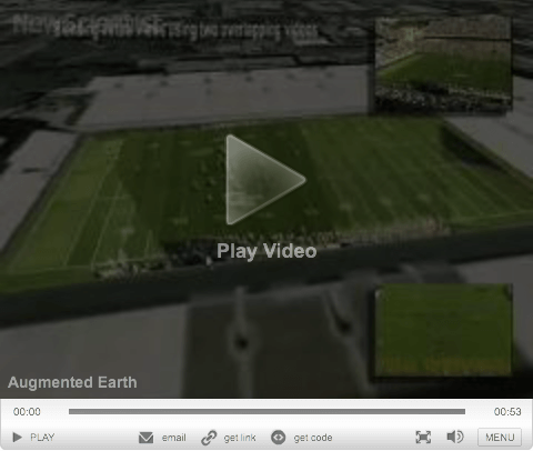 Google Earth live, movie by newscientist
