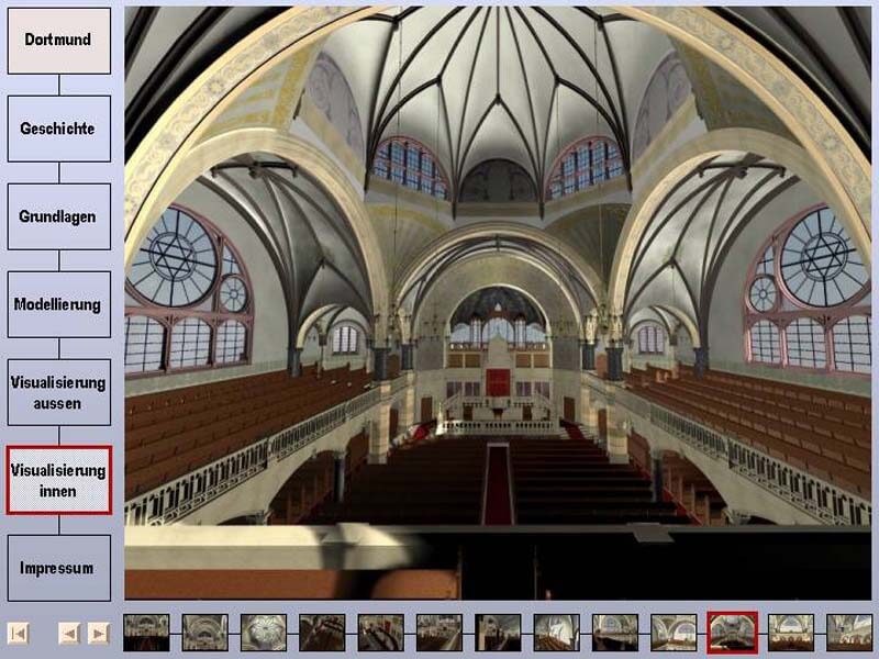 Synagogen Visualisierungen, image by cad architektur tu-darmstadt
